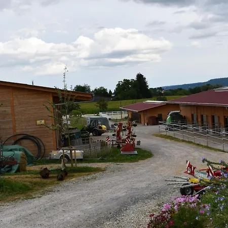 Апартаменты Auf Aussiedlerhof Mit Pferdepension Гайнхофен